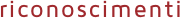 riconoscimenti